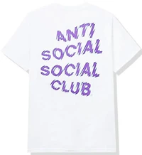 Anti-Social manic tee white