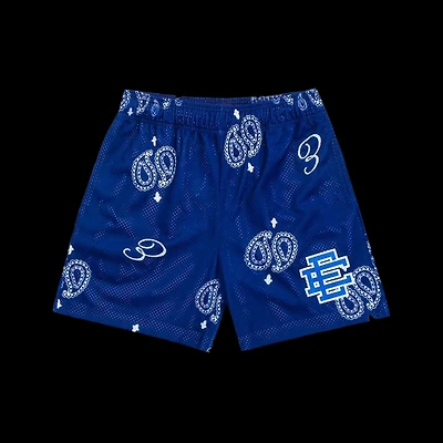 Eric Emanuel Shorts Blue Bandana