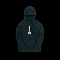 Kith X The Simpsons Bart Logo Hoodie Black