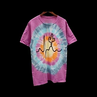 Travis Scott Festival run the tie dye austin tee