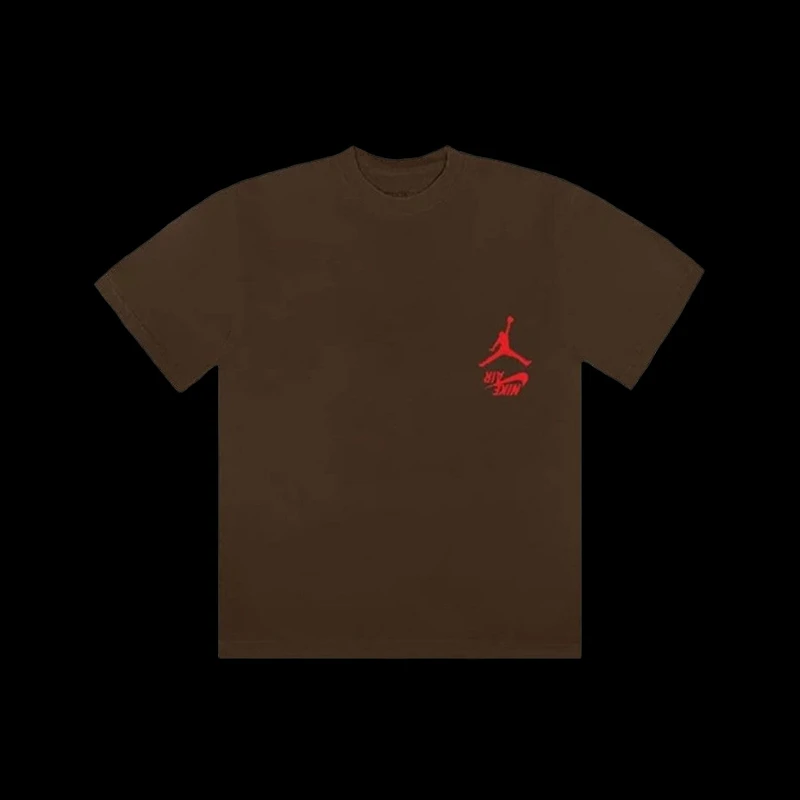 Travis Scott Brown highest Tee White