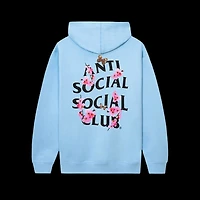 Anti-Social koch Hoodie Blue