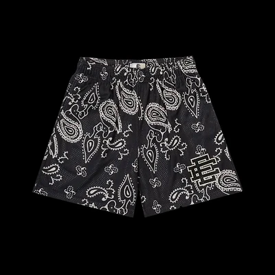 Eric Emanuel Shorts Black Bandana