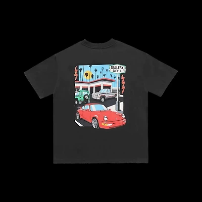 Gallery Dept. Men's Drive Thru Boxy Fit Tee Black