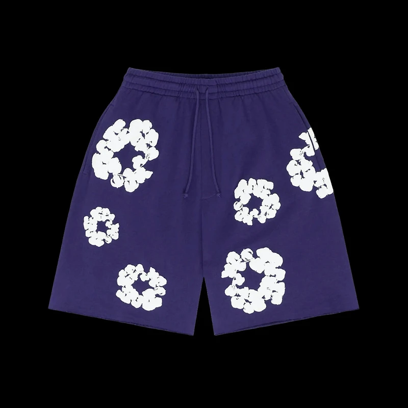 Denim Tears Cotton Wreath Short Purple