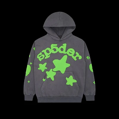 Sp5der Beluga Hoodie Slate Grey