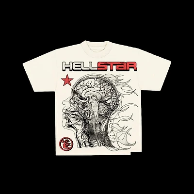 Hellstar Cranium tee Cream