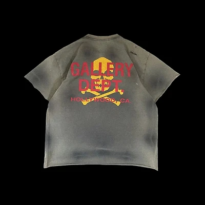Gallery Dept. Vintage Skull Black Tee