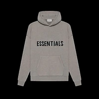 Essentials Knit Hoodie Dark Heather Oatmeal