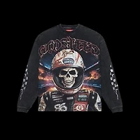 Godspeed Racer Goldie LS T-Shirt (Black wash)