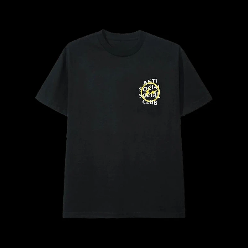 Anti-Social fragment tee yellow