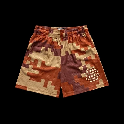 Eric Emanuel Short Red/Orange Digicamo