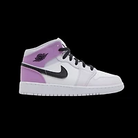 Jordan 1 mid barely grape GS