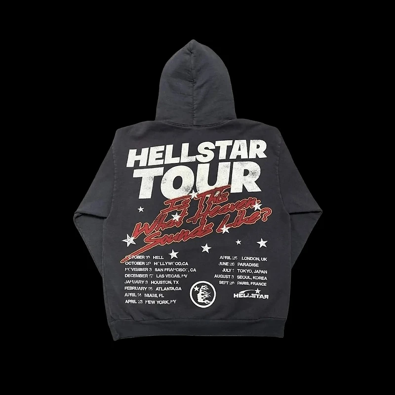 Hellstar Tour Hoodie Black