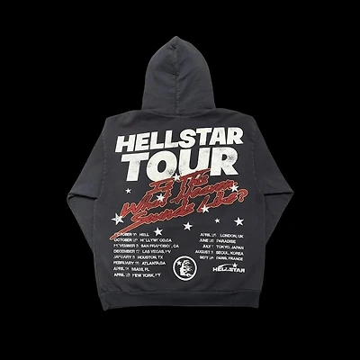 Hellstar Tour Hoodie Black