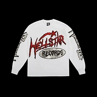 Hellstar Records long-sleeve white