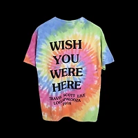 Travis Scott Where were you tie dye tee