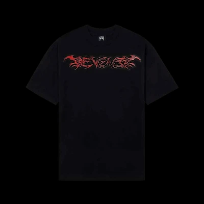 Revenge Spine Tee Black
