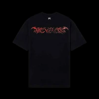 Revenge Spine Tee Black