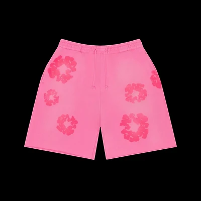Denim Tear Mono Cotton Wreath Shorts