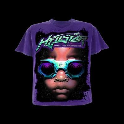 Hellstar Goggles tee Purple