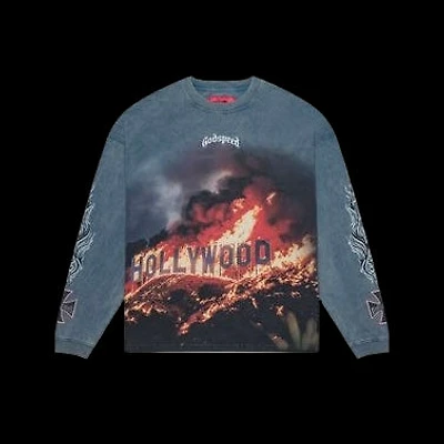 Godspeed Hollywood Inferno LS T-shirt ( Wash