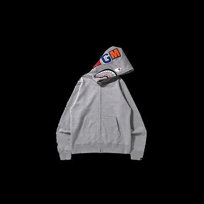 Bape Grey Zip Up