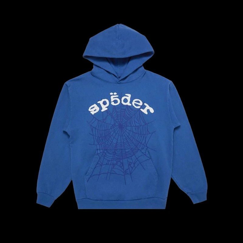 Sp5der Legacy Hoodie Blue
