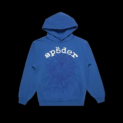 Sp5der Legacy Hoodie Blue
