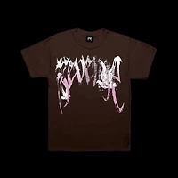 Revenge Graffiti Dove Tee Brown