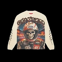 Godspeed Racer Goldie LS T-Shirt (Bone)