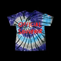Travis Scott Official souvenier tee Tie Dye