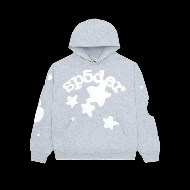 Sp5der Beluga Hoodie Grey