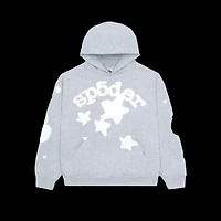 Sp5der Beluga Hoodie Grey