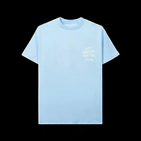 Anti-Social Partly Cloudy Tee Blue