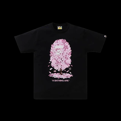 Bape Sakura Tree Tee Black