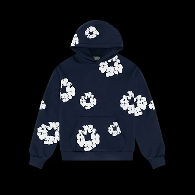 Denim Tears Cotton Wreath Hoodie Navy