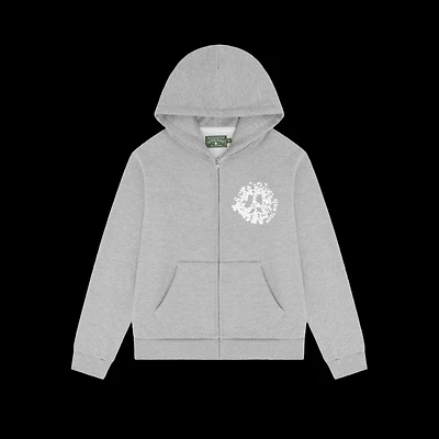 Denim Tears University Zip-Up Grey