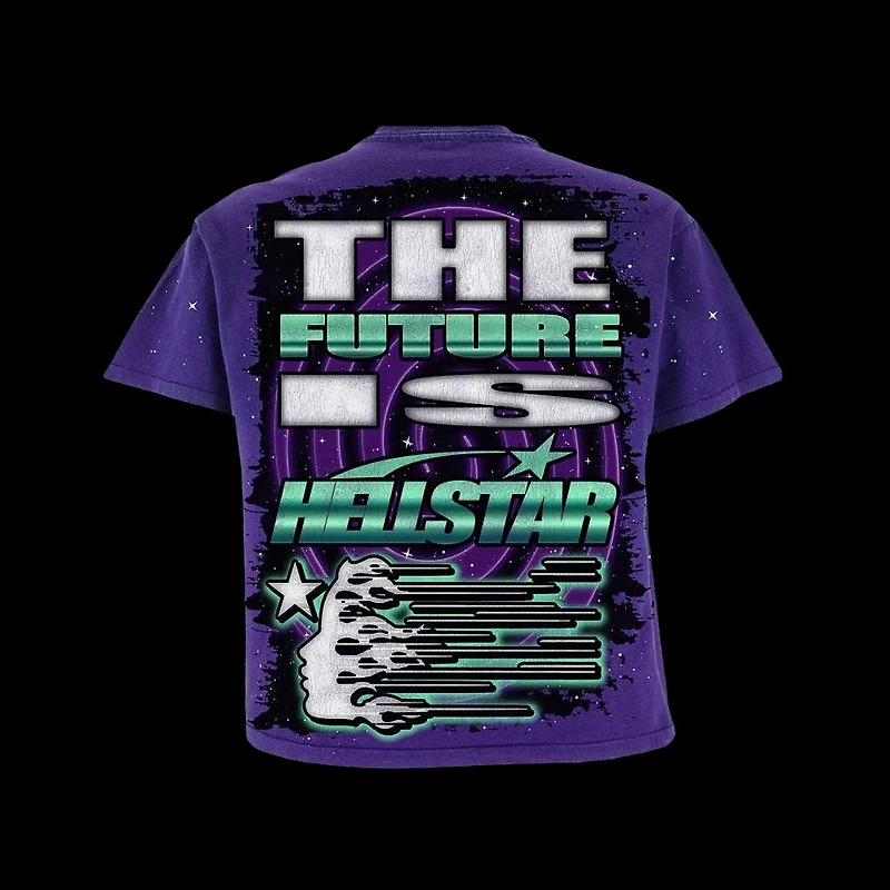 Hellstar Goggles tee Purple