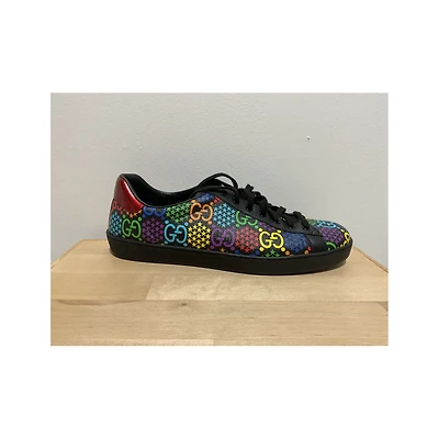 Pre-Owned Gucci Ace GG Supreme Low 'Psychedelic - Black'