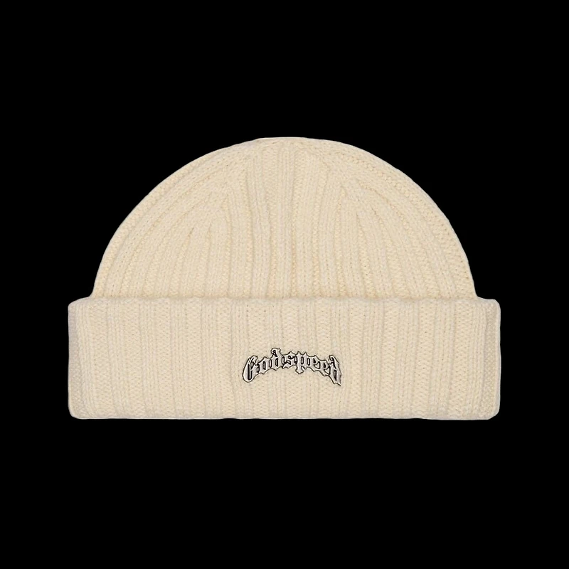 Godspeed Og Logo Emblem Beanie Creme