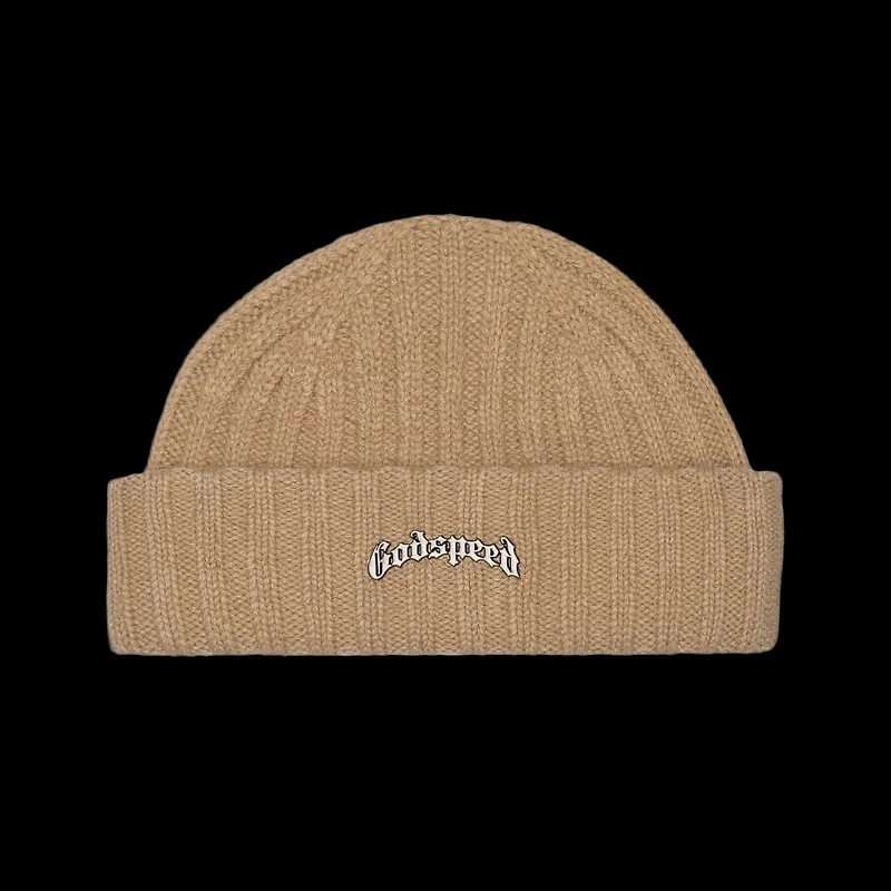 Godspeed Og Logo Emblem Beanie Khaki