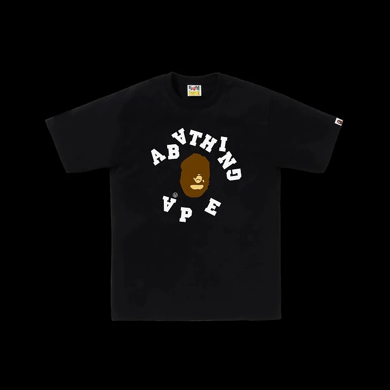 Bape ABC Ape Broken Head Tee Black