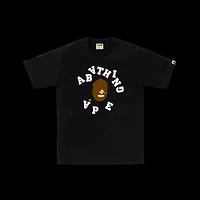 Bape ABC Ape Broken Head Tee Black