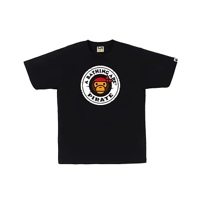 Bape Milo Pirate Tee Black