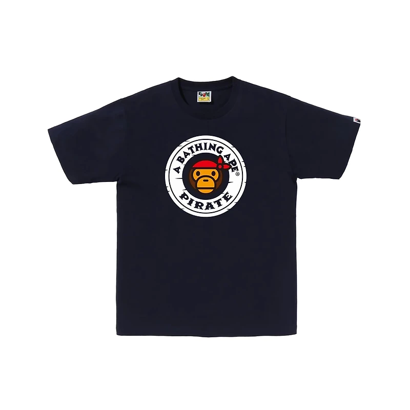 Bape Milo Pirate Tee Navy