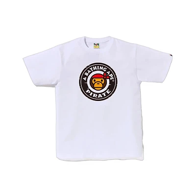 Bape Milo Pirate tee White