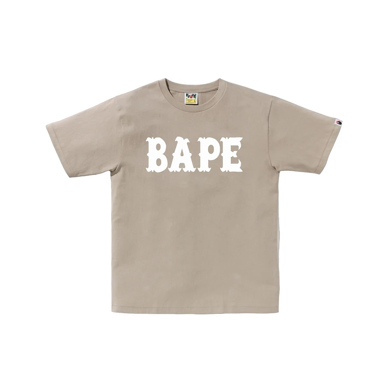 Bape US Pirate Store Tee Beige