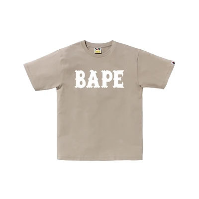 Bape US Pirate Store Tee Beige