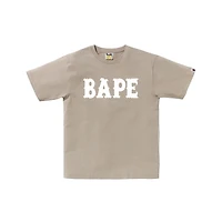 Bape US Pirate Store Tee Beige
